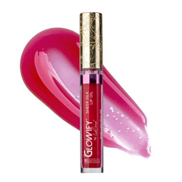 Glazed Cherry LipSense Glowify Sheer Silk Lip Oil - Picture 1 of 8